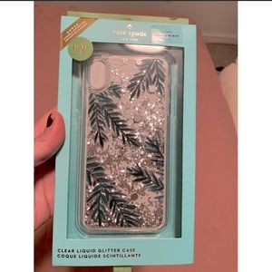 Kate Spade iPhone XS Max Case - Moving Glitter!